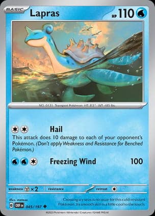 Carta Lapras
