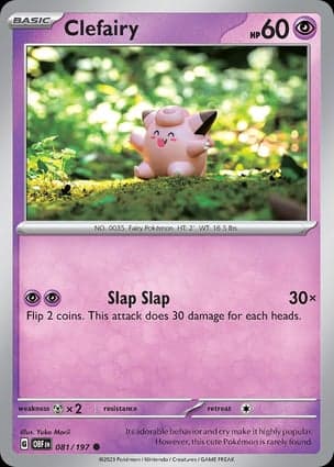 Carta Clefairy