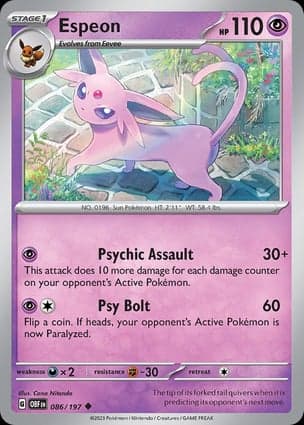 Carta Espeon
