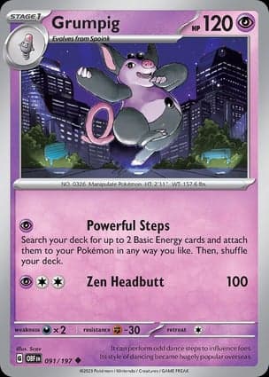 Carta Grumpig