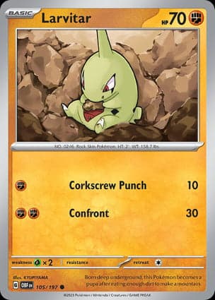 Carta Larvitar