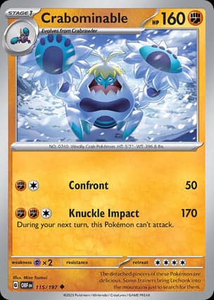 Carta Crabominable