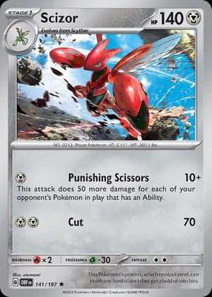 Carta Scizor