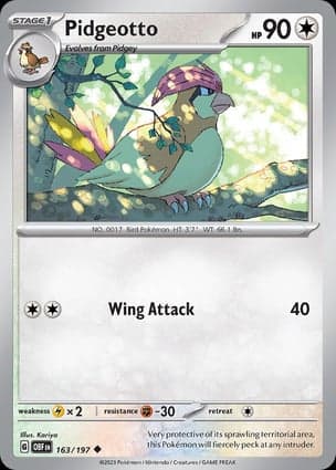 Carta Pidgeotto