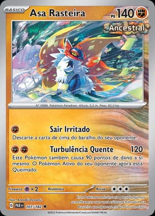 Carta Asa Rasteira