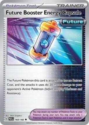 Carta Cápsula Energética de Melhoria Futurista