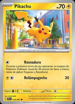 Carta Pikachu
