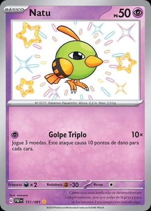 Carta Natu Natu - 151/091