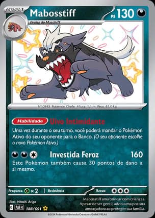Carta Mabosstiff Mabosstiff - 188/091