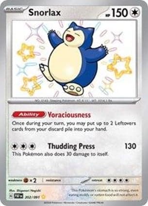 Carta Snorlax