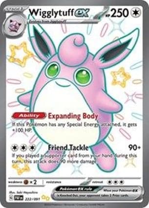 Carta Wigglytuff ex
