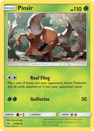 Carta Pinsir