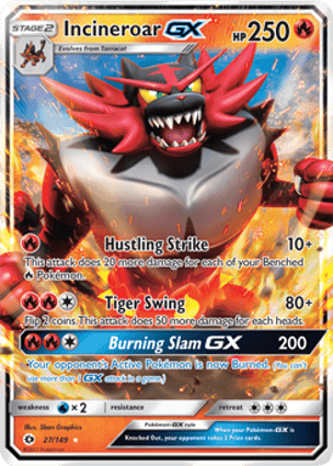 Carta Incineroar-GX