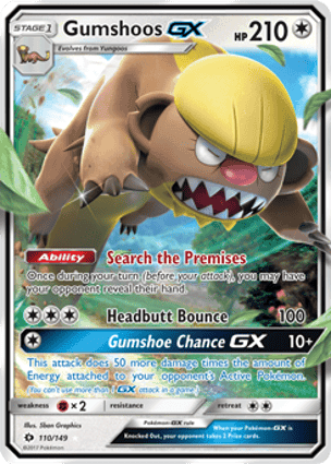 Carta Gumshoos-GX