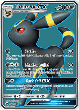 Carta Umbreon-GX
