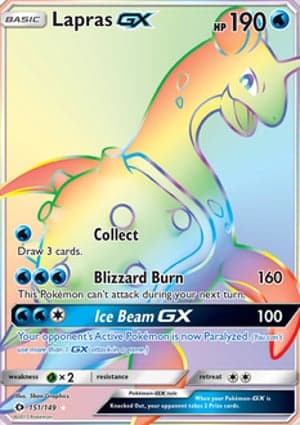 Carta Lapras-GX