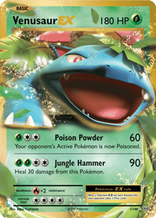 Carta Venusaur-EX