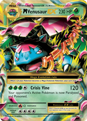 Carta M-Venusaur-EX