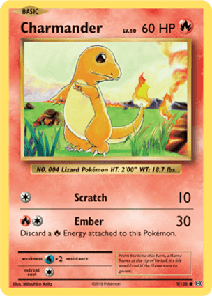 Carta Charmander
