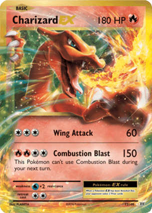 Carta Charizard-EX