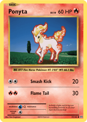 Carta Ponyta