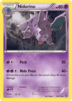 Carta Nidorino