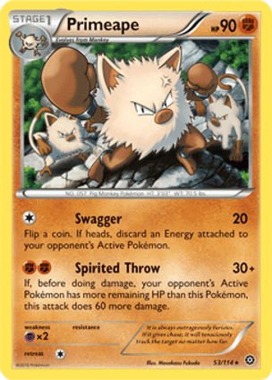 Carta Primeape