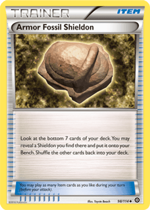 Carta Fóssil Armadura de Shieldon