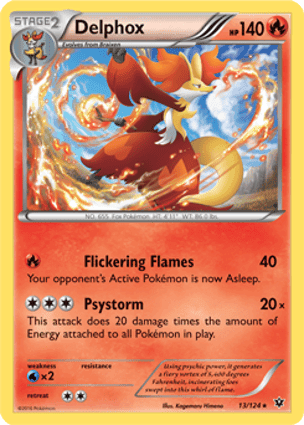 Carta Delphox