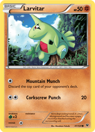 Carta Larvitar