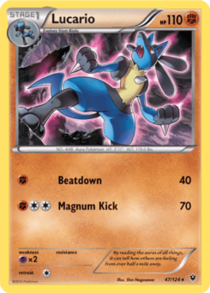 Carta Lucario