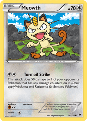 Carta Meowth