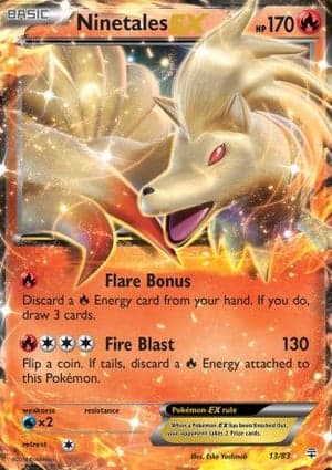 Carta Ninetales-EX