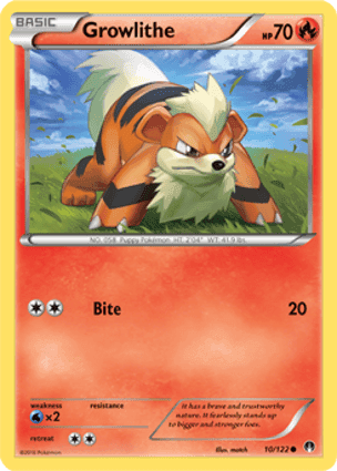 Carta Growlithe