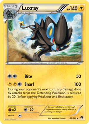 Carta Luxray
