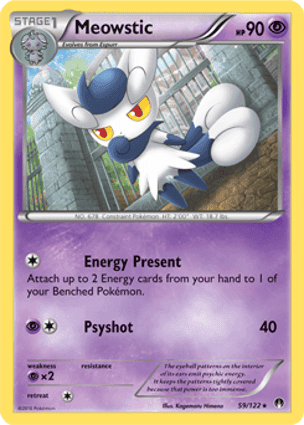 Carta Meowstic