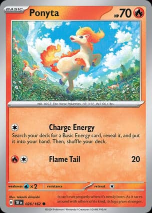 Carta Ponyta