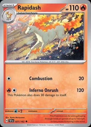 Carta Rapidash