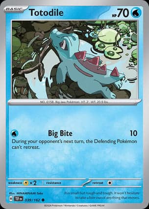 Carta Totodile