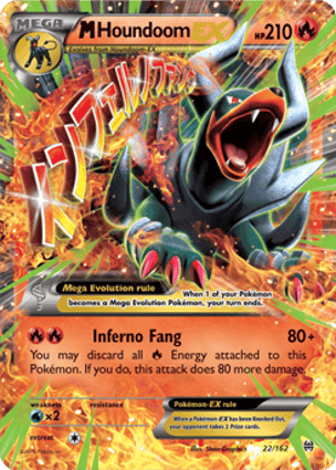 Carta M-Houndoom-EX