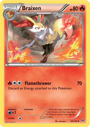 Carta Braixen