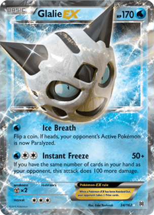 Carta Glalie-EX