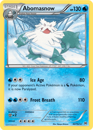 Carta Abomasnow