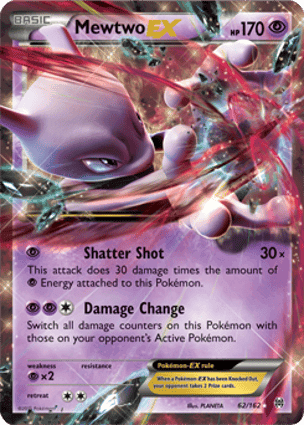 Carta Mewtwo-EX
