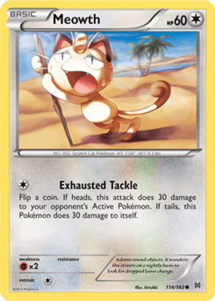 Carta Meowth