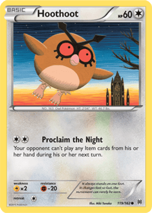 Carta Hoothoot