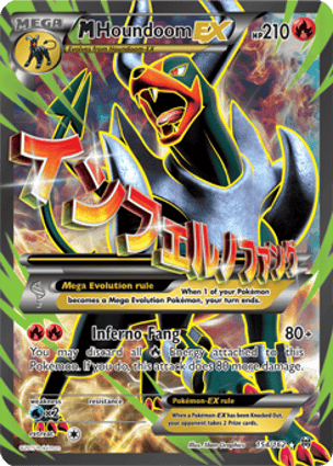 Carta M-Houndoom-EX
