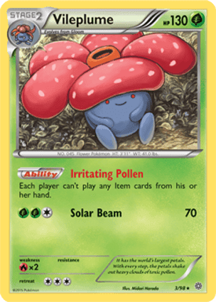 Carta Vileplume