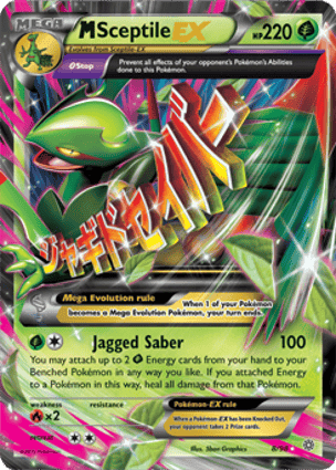 Carta M-Sceptile-EX