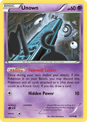 Carta Unown